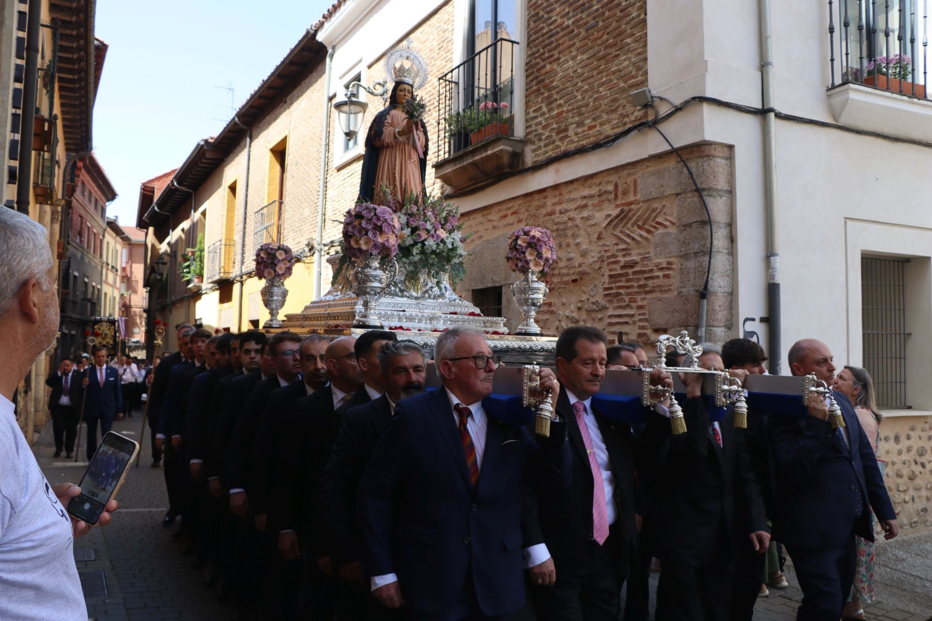 Las imágenes de la procesión del Corpus en León