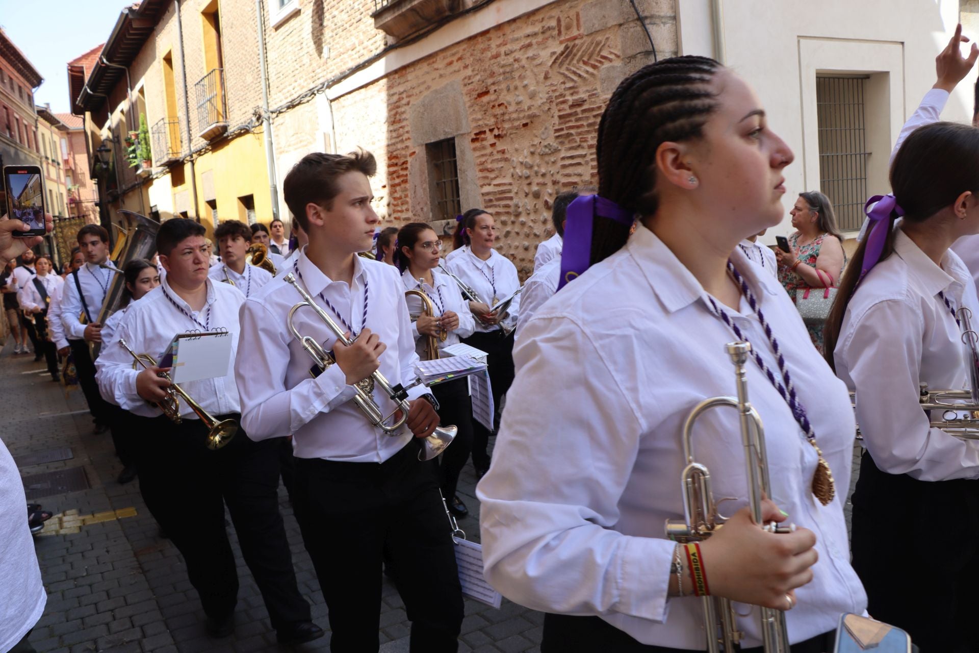 Las imágenes de la procesión del Corpus en León