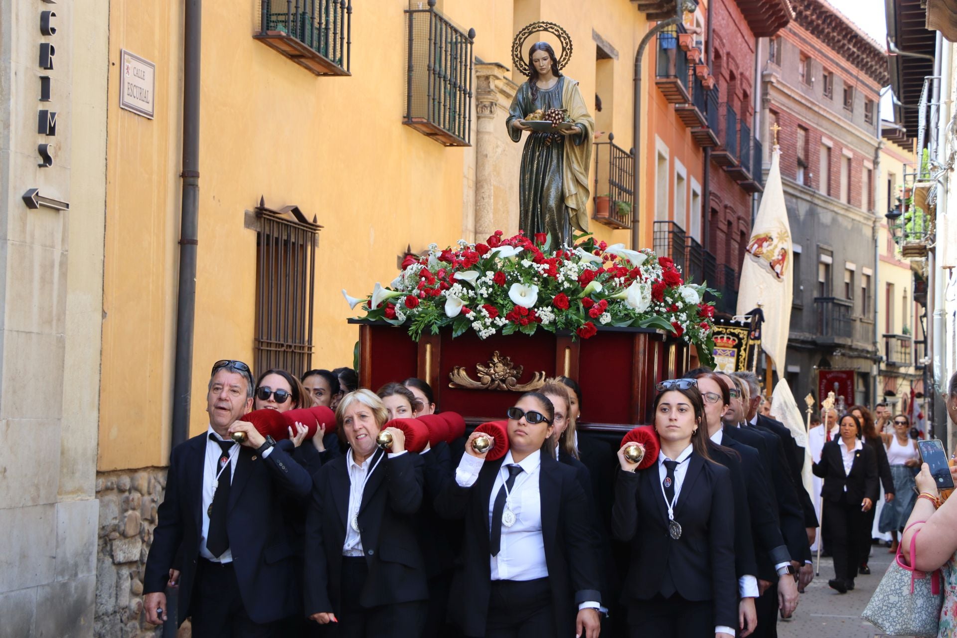 Las imágenes de la procesión del Corpus en León