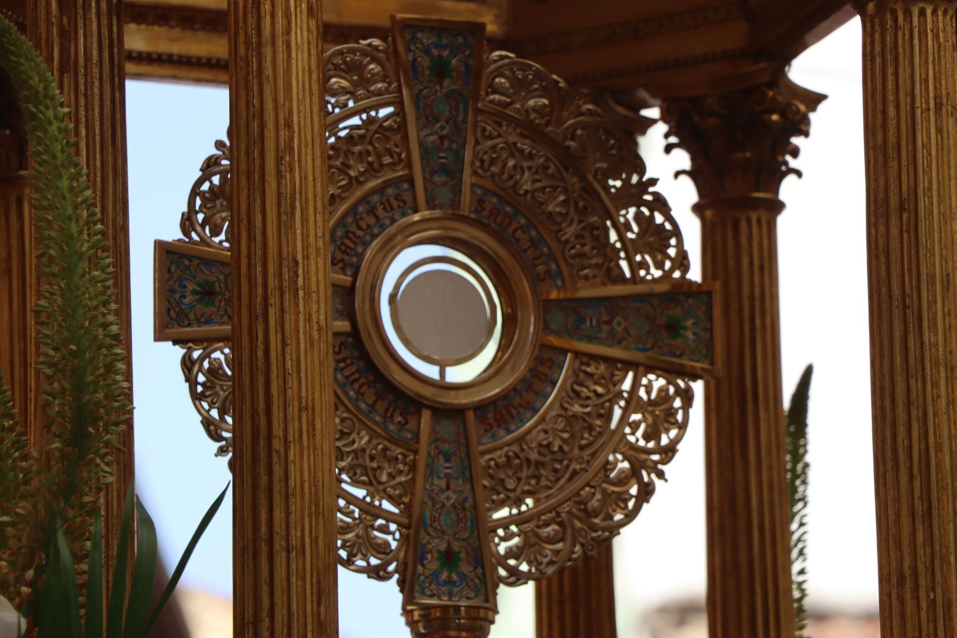 Las imágenes de la procesión del Corpus en León