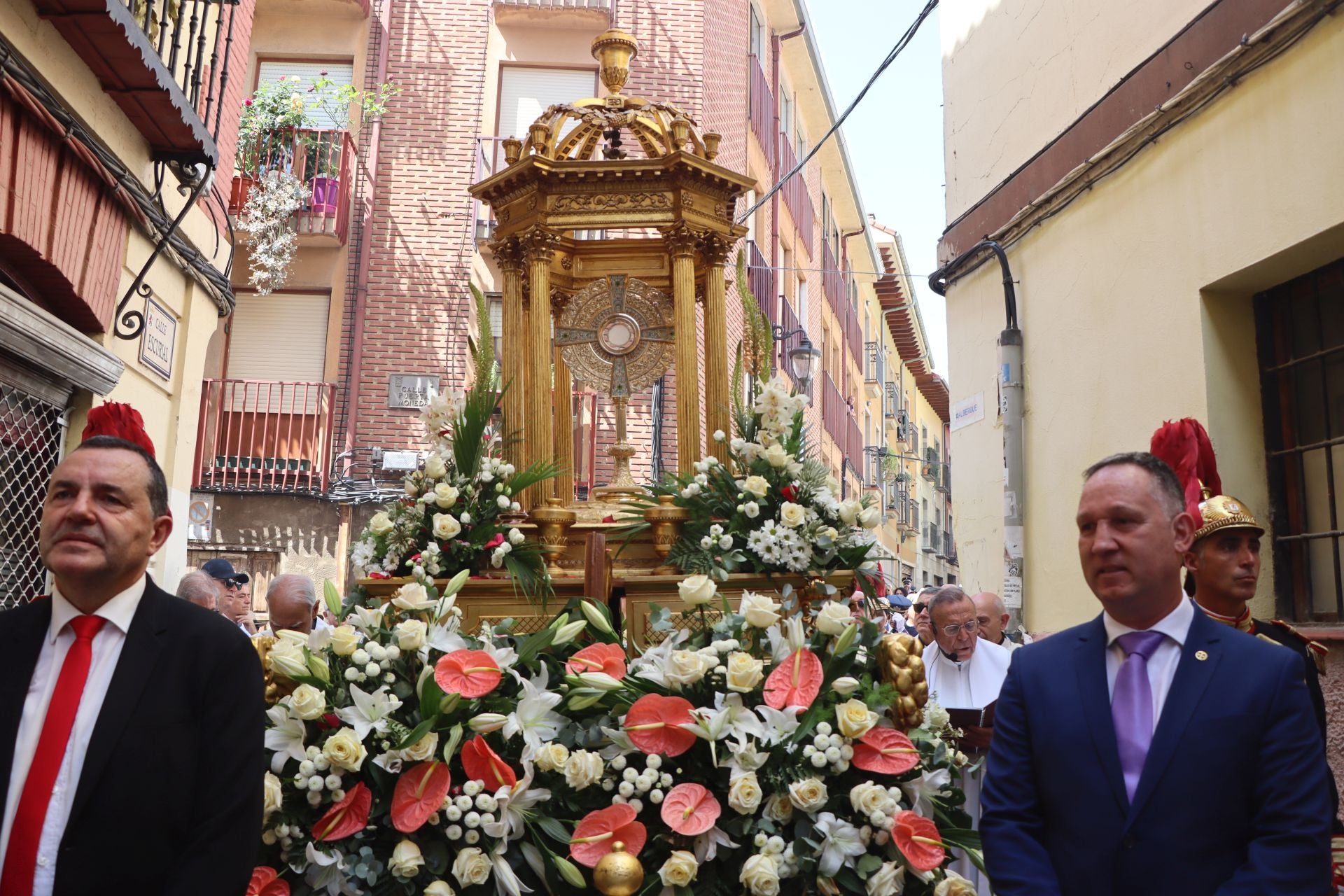 Las imágenes de la procesión del Corpus en León
