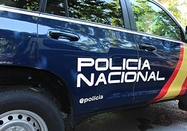 Coche de la Policía Nacional.