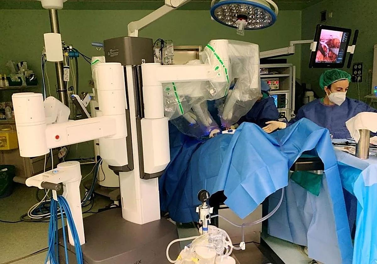 Imagen de una operación quirúrgica.