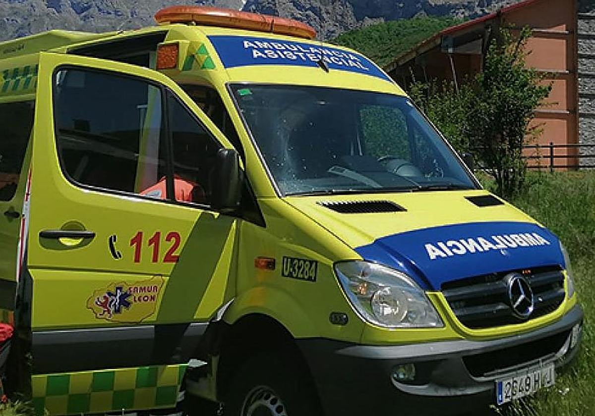 Imagen de archivo de una ambulancia.