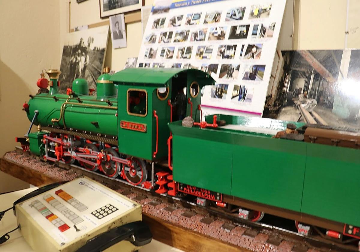 Museo ferroviario de Cistierna.