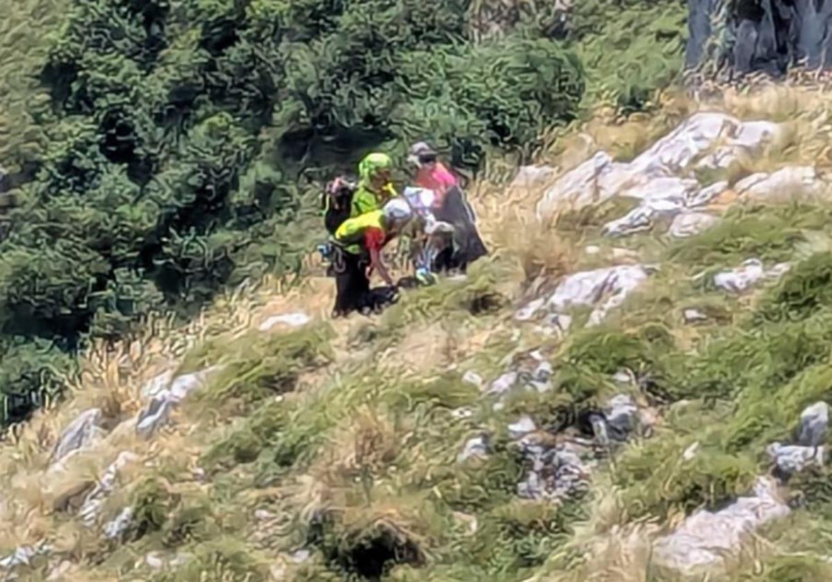Rescate en Picos de Europa.