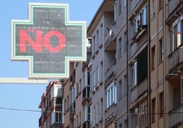 Edificios de la calle del reto de esta semana.