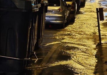 Un reventón deja sin agua a más de 330 vecinos de San Andrés durante la noche