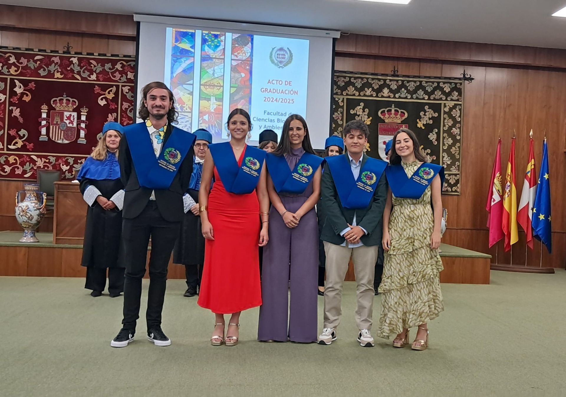 Graduación de Ciencias Biológicas y Ambientales en León