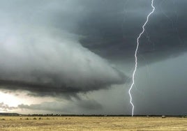 Imagen del cielo este viernes 4 de julio.
