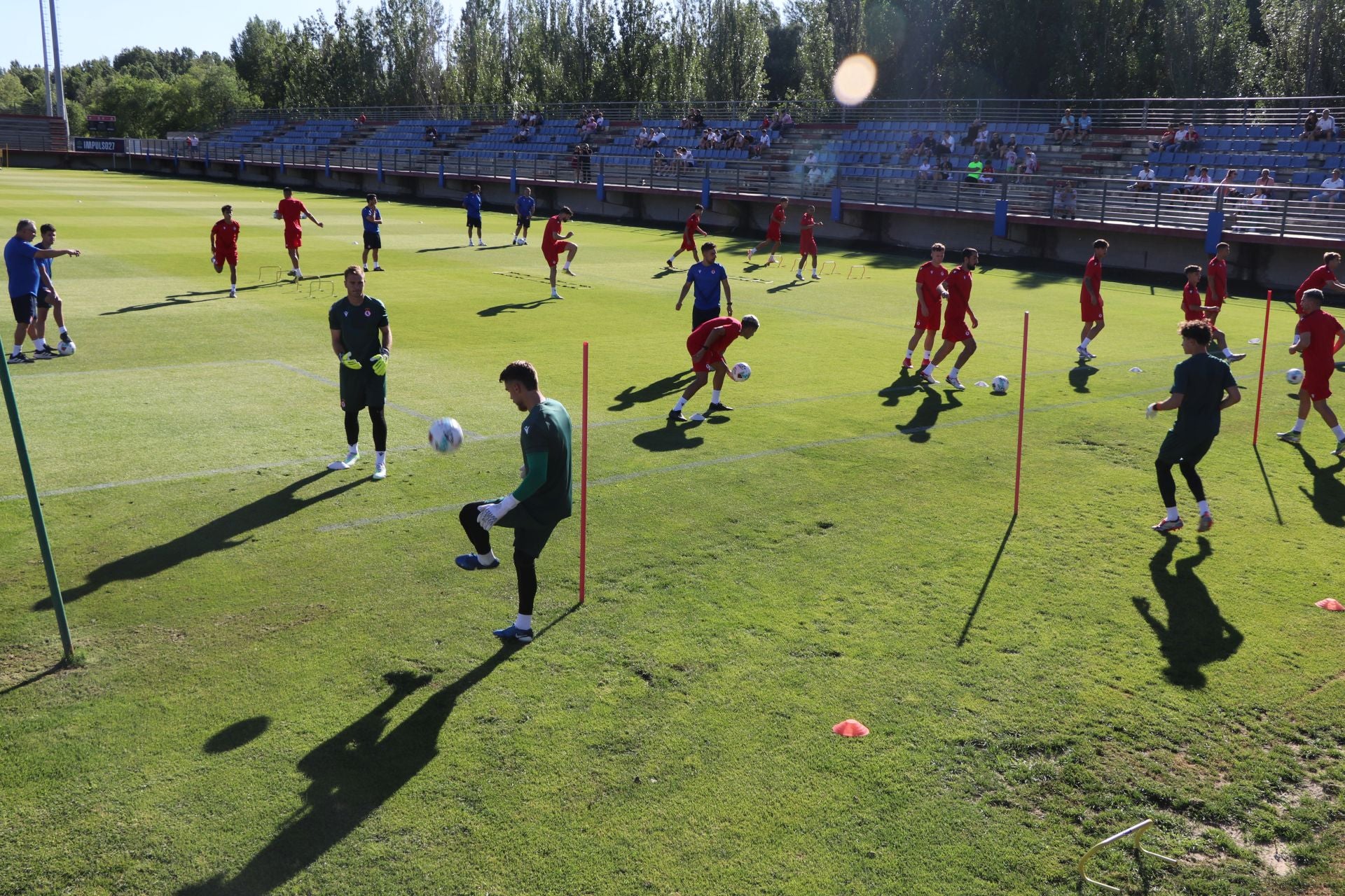 Las imágenes del primer entrenamiento de pretemporada de la Cultural