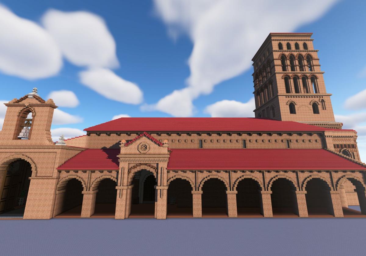 Ana Görüntü - Minecraft için yeniden oluşturulan Leon Mudejar Jewel