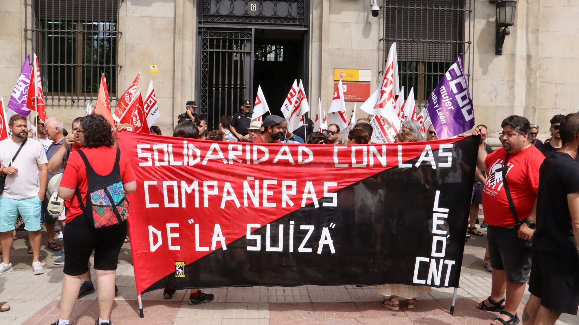 Concentración por &#039;Las seis de La Suiza&#039;