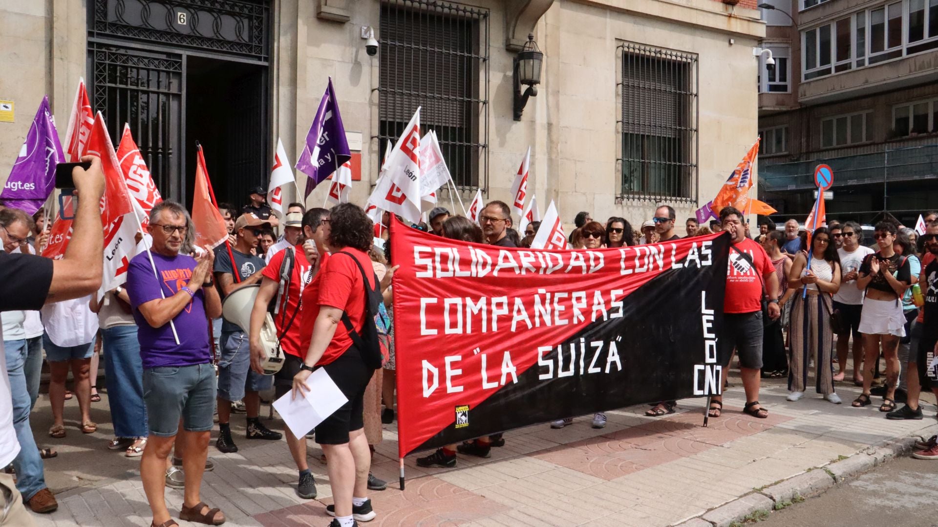 Concentración por &#039;Las seis de La Suiza&#039;