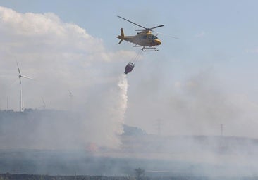 Declarado el nivel 1 en un incendio en la provincia de Segovia