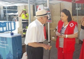 Campaña de Cruz Roja y Aguas de León.