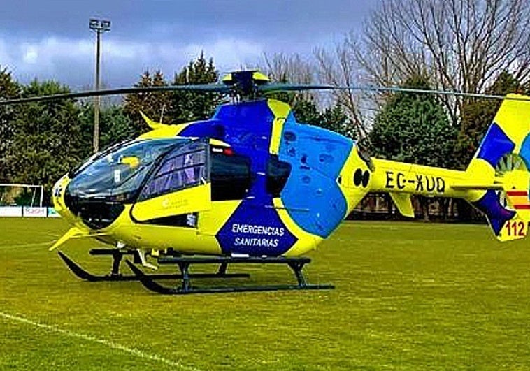 Evacuan en helicóptero a un niño atropellado cuando montaba en bicicleta