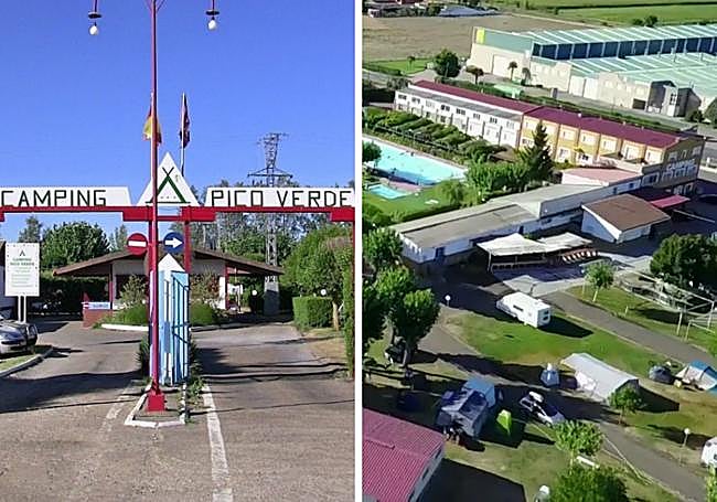 Camping Pico Verde en Valencia de Don Juan y el Hostal Camping Palazuelo en Villamañán.