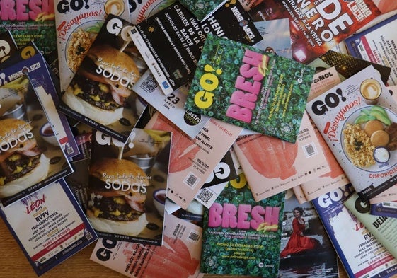 Portadas de la Guía Go! de León.