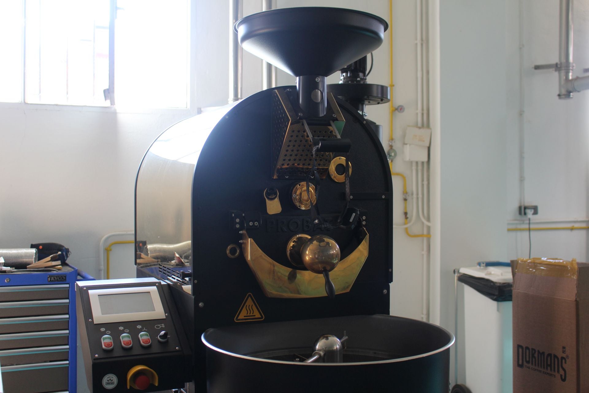 Así se tuesta en León el mejor café de España