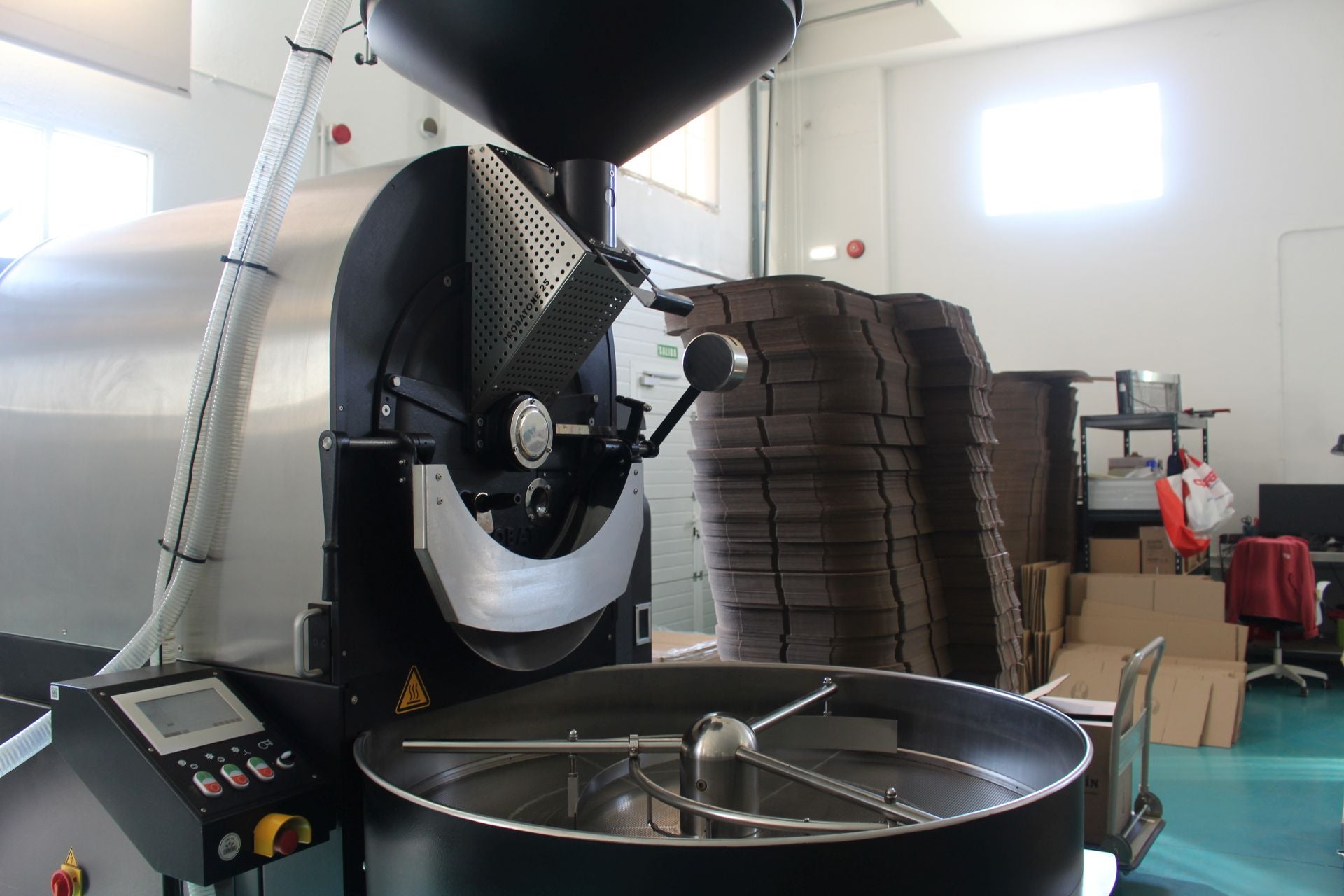 Así se tuesta en León el mejor café de España