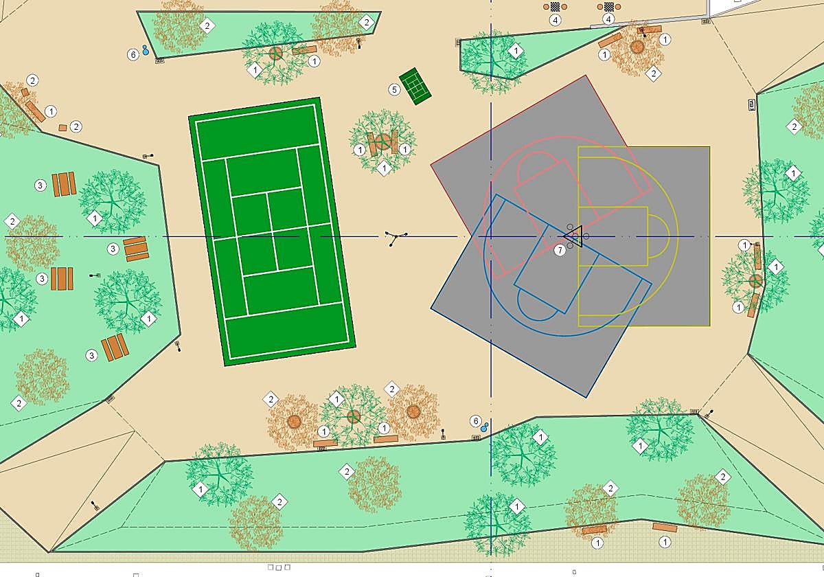 Nueva zona verde en Puente Castro.