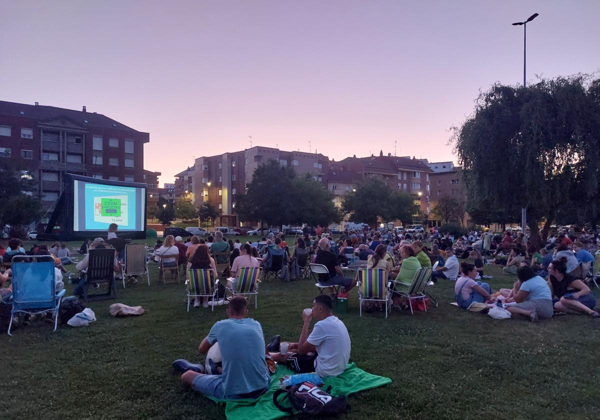 Cine de verano en La Palomera.