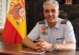 Imagen del coronel Óscar Ruiz.