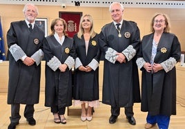 Toma de posesión de Isabel Durán en el TSJCyL.
