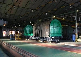 Talleres de Renfe.