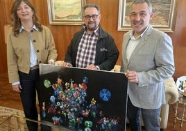 Obra donada por el artista.