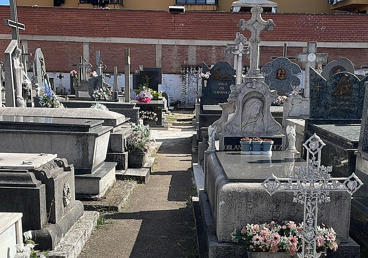 Imagen del cementerio de San Andrés del Rabanedo.