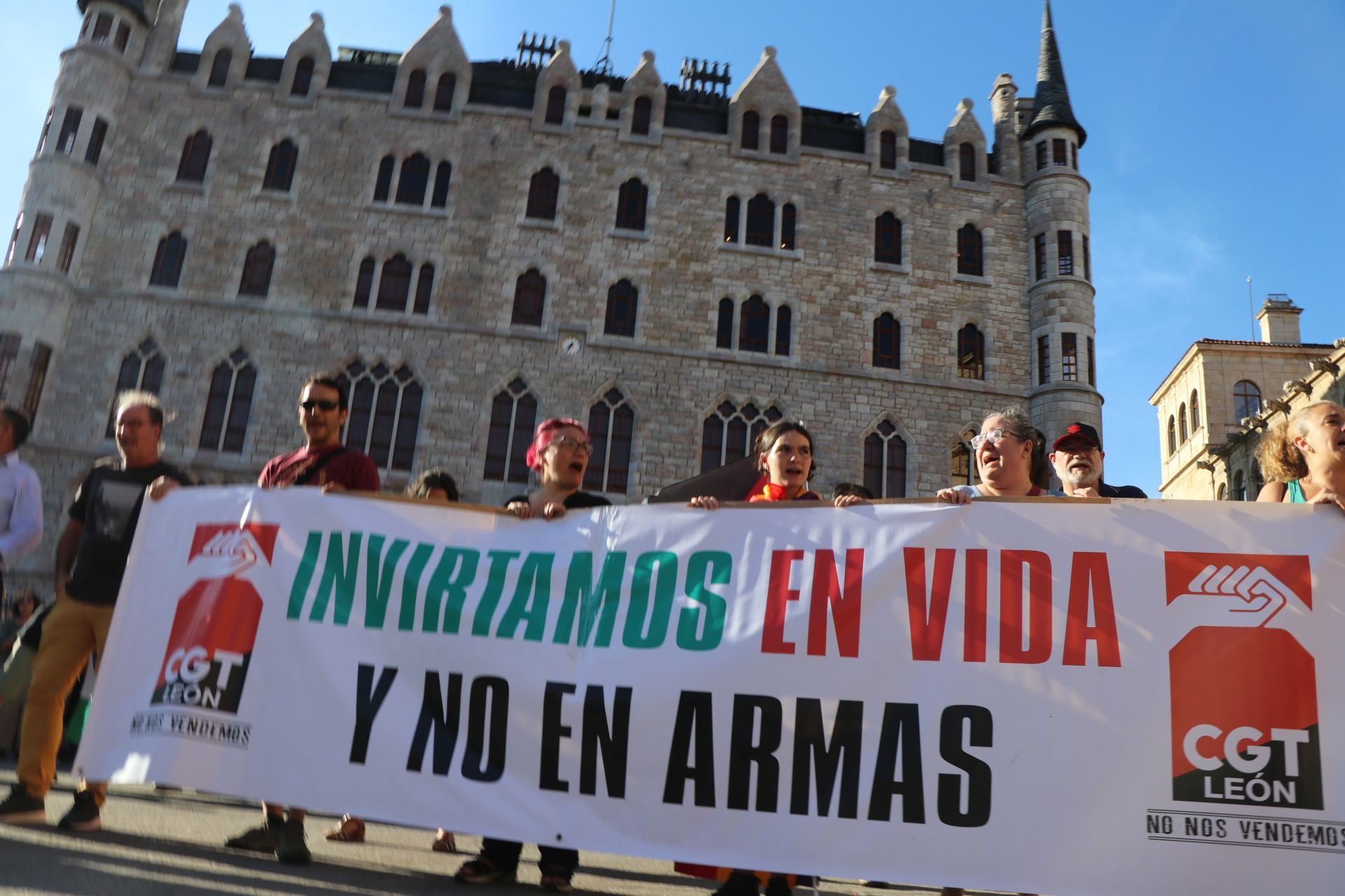 Colectivos de León se movilizan en apoyo de Palestina