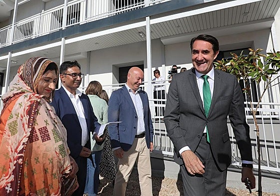 Juan Carlos Suárez-Quiñones en un acto en Palencia.