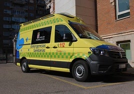 Ambulancia de Sacyl.