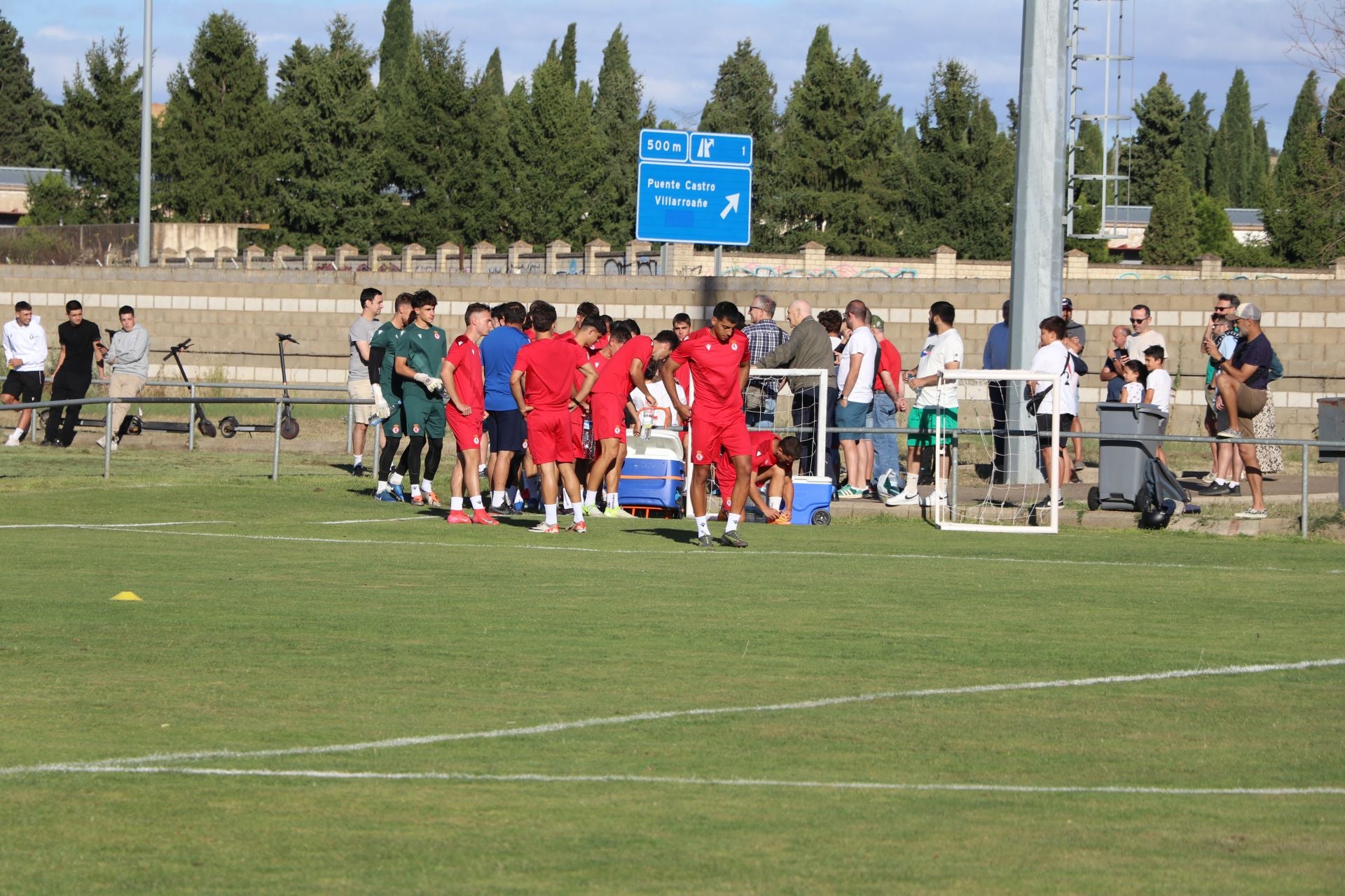 Las imágenes del entrenamiento de la Cultural y Deportiva Leonesa