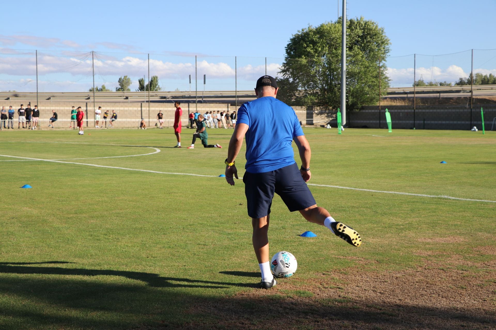 Las imágenes del entrenamiento de la Cultural y Deportiva Leonesa