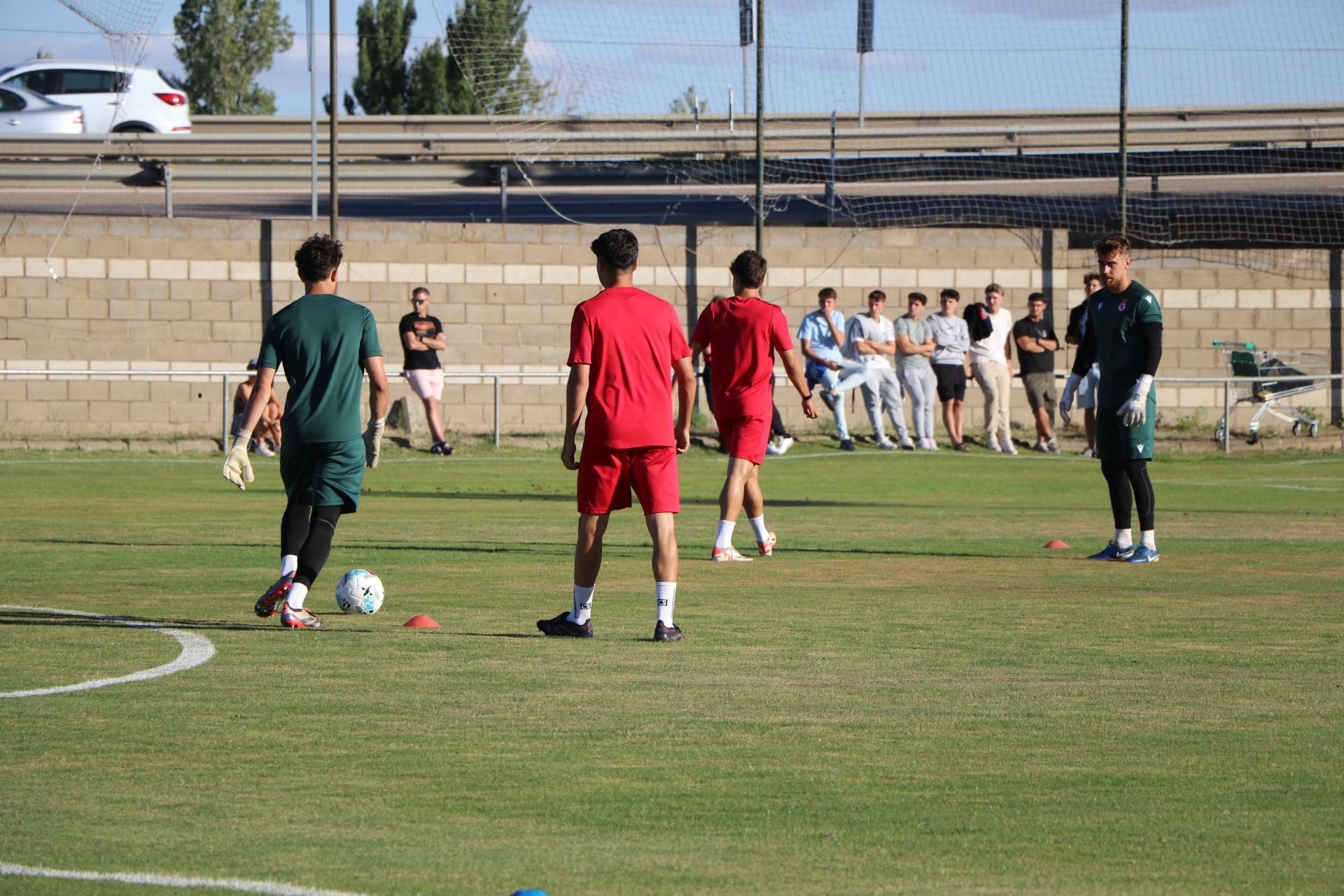 Las imágenes del entrenamiento de la Cultural y Deportiva Leonesa