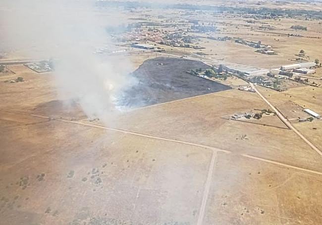 Incendio en Onzonilla.