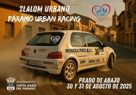 Cartel oficial del Slalom Urbano.