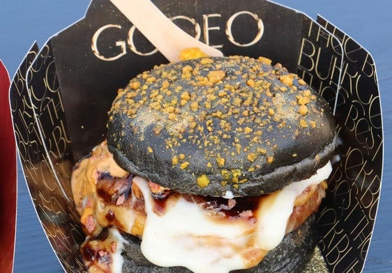 Imagen de la hamburguesa triunfadora.
