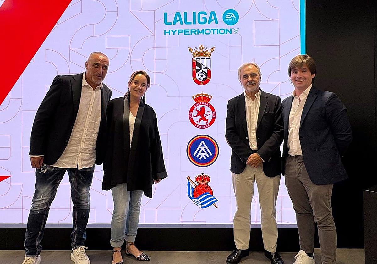 Miembros de la Cultural en LaLiga.