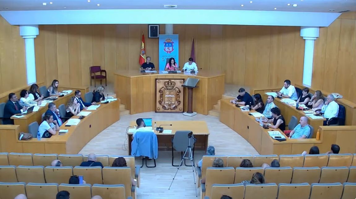Pleno de San Andrés del Rabanedo de este 31 de julio de 2025.