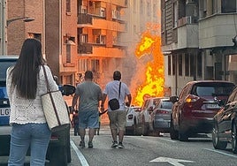 Explosión de gas en la calle regimiento de Toledo, en Zamora.