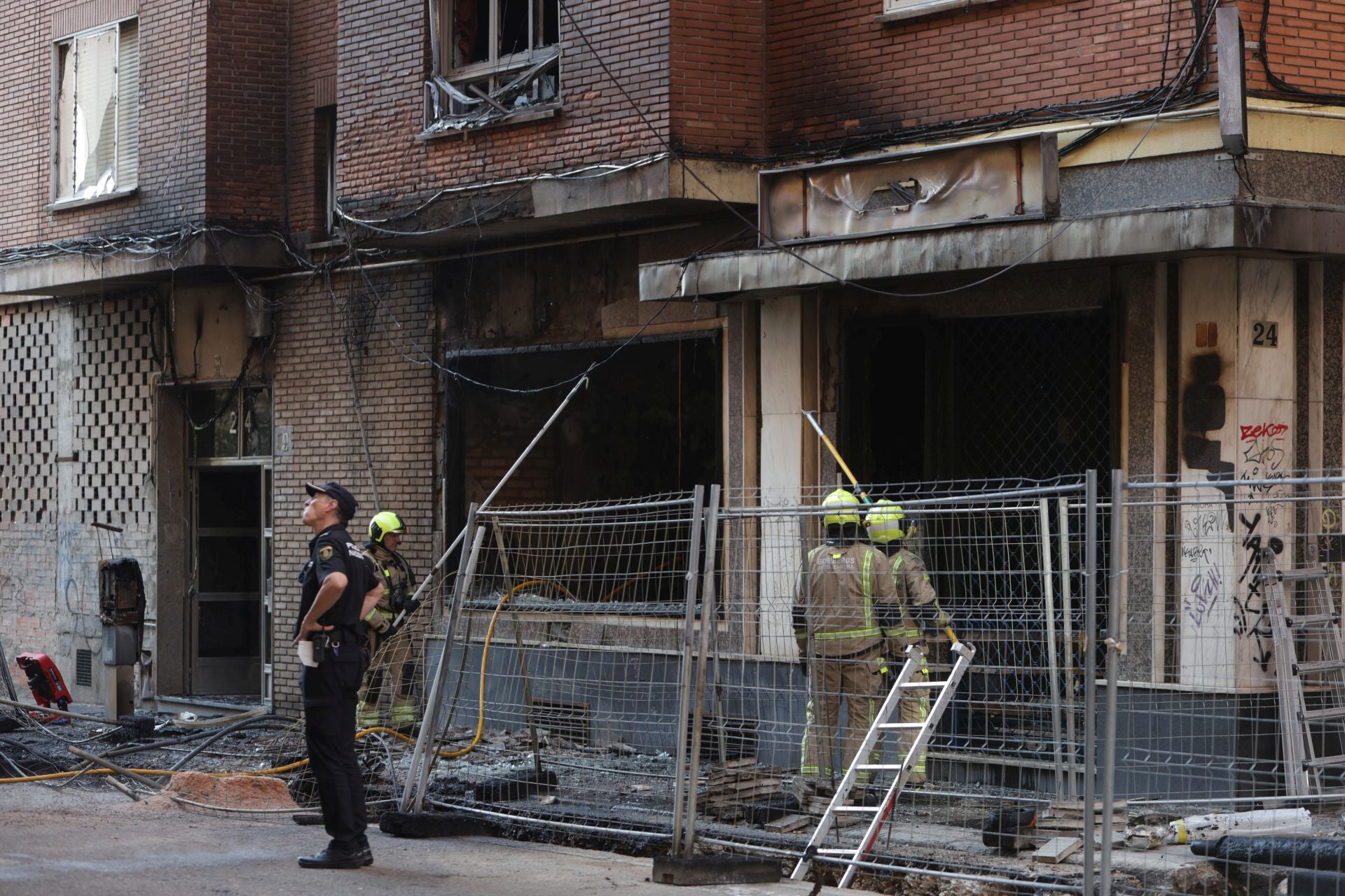 Las imágenes de la explosión de gas en Zamora