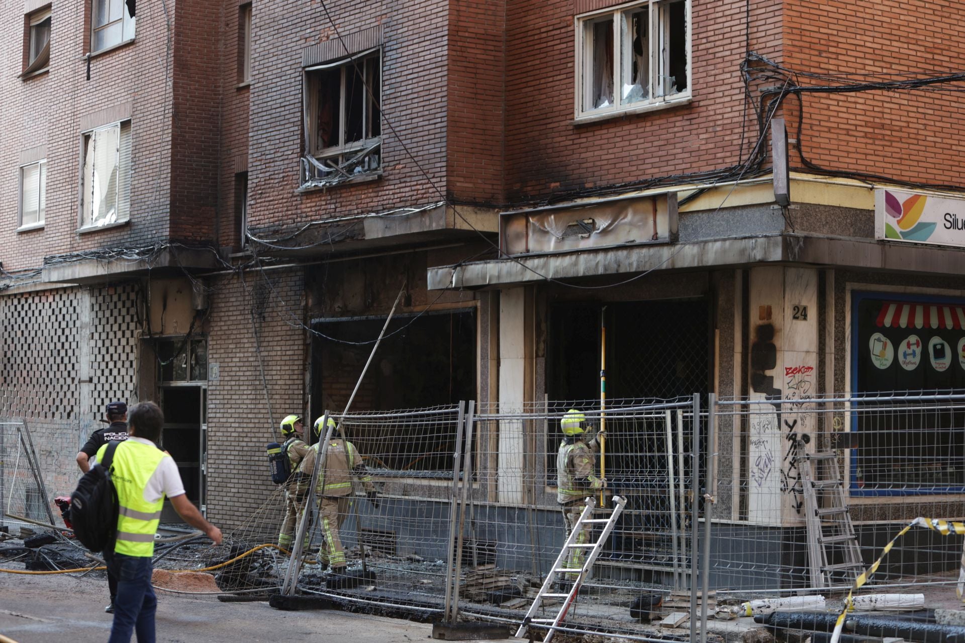 Las imágenes de la explosión de gas en Zamora