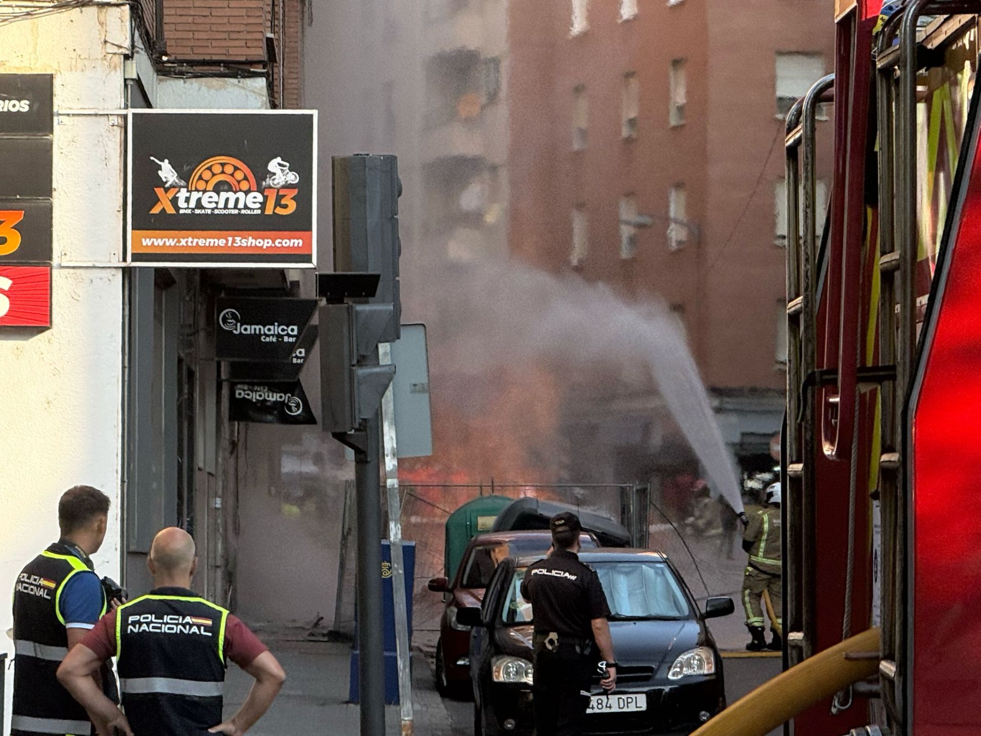 Las imágenes de la explosión de gas en Zamora