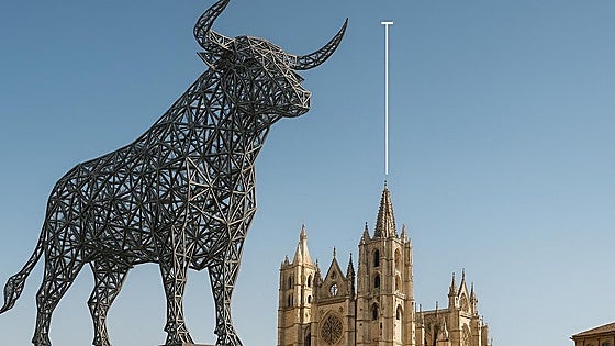 Sahagún quiere el 'Toro de España', una estructura metálica de 300 metros