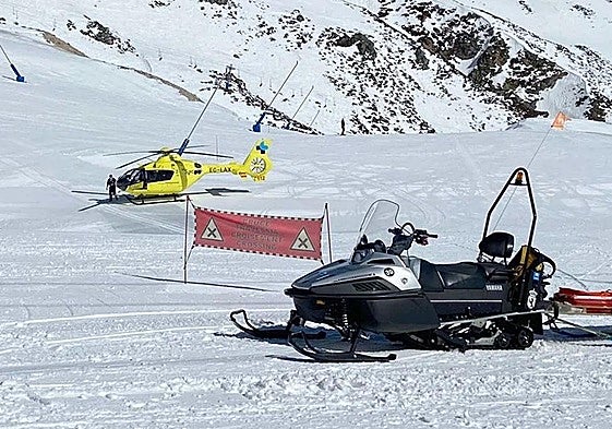 Imagen de archivo de un accidente en San Isidro en 2022.