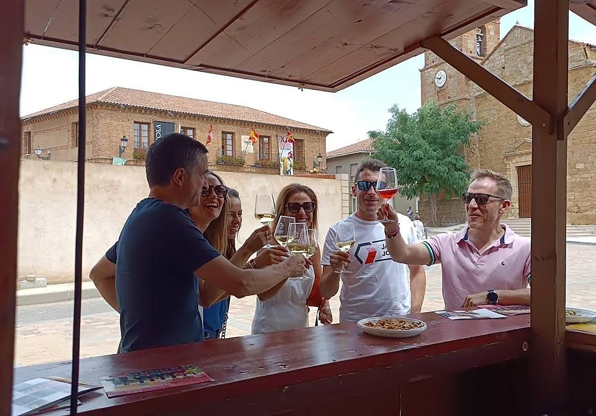 Imagen de archivo de la feria del vino de Gordoncillo